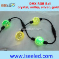 Gold Housing DMX LED Sphere Light Night Club